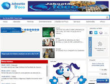 Tablet Screenshot of jaboataoemfoco.com.br